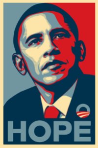 Obama-hope poster